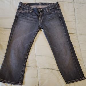 7 for all Mankind Josefina Crop